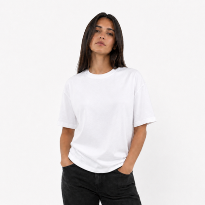 Polera Oversize (black/white)