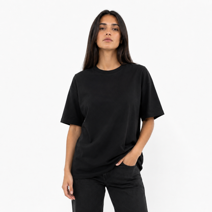 Polera Oversize (black/white)